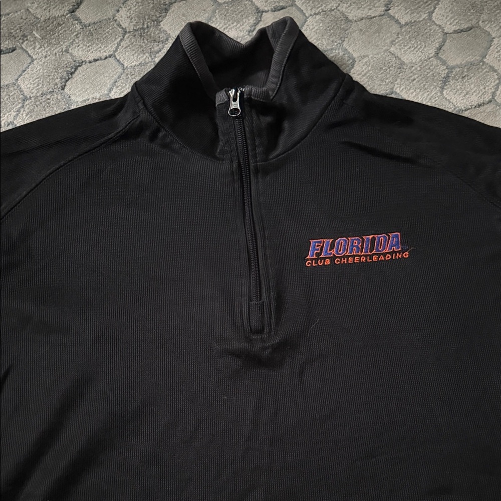 University of FL Club Cheer Half Zip Up Long Sleeve (Warmups)